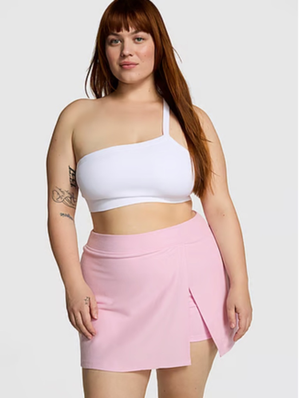 VS Pink Pique Pink Tennis Skort